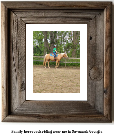 family horseback riding near me in Savannah, Georgia